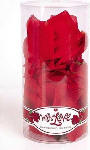   With Love Rose Scented Silk Petals,   With Love Rose Scented Silk Petals