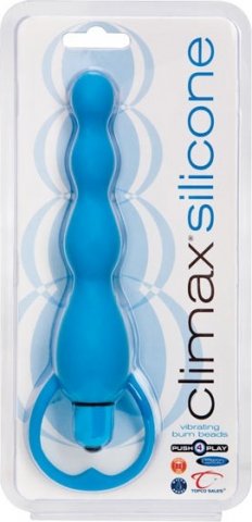     Climax Silicone Vibrating Bum Beads,  2,     Climax Silicone Vibrating Bum Beads