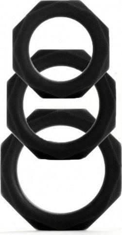    Octagon Rings 3 sizes  (.),    Octagon Rings 3 sizes  (.)