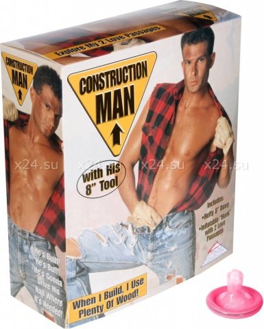- construction man, - construction man