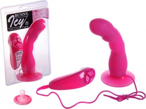  - icy bunny vibe w suction cup pink,  2,  - icy bunny vibe w suction cup pink