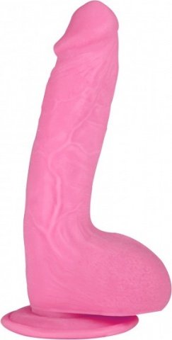     Realistic Dix Dong W Suction Cup 8 Pink,     Realistic Dix Dong W Suction Cup 8 Pink