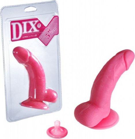  - dix dong w suction cup 5 pink,  2,  - dix dong w suction cup 5 pink