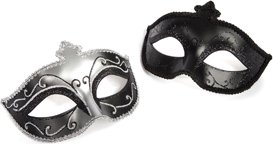      Masks On Masquerade Mask Twin Pack   ,  2,      Masks On Masquerade Mask Twin Pack   