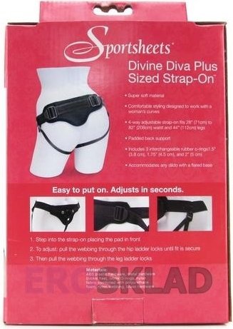  Divine Diva Pius Sized Strap-On,  5,  Divine Diva Pius Sized Strap-On