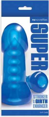  super stroker&girth enhancer blue nsn,  2,  super stroker&girth enhancer blue nsn