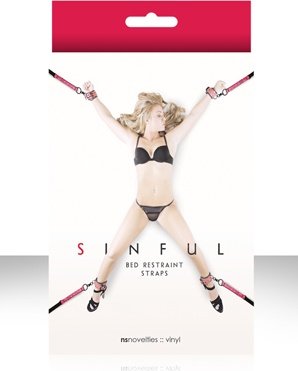    Sinful Bed Restraint Straps ,  3,    Sinful Bed Restraint Straps 