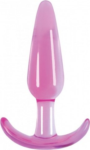   Jelly Rancher T-Plug - Smooth - Pink  ,   Jelly Rancher T-Plug - Smooth - Pink  