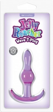   Jelly Rancher T-Plug - Wave - Purple  ,  4,   Jelly Rancher T-Plug - Wave - Purple  