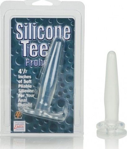  silicone tee probes clear cdse,  10,  silicone tee probes clear cdse