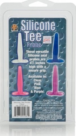  silicone tee probes clear cdse,  3,  silicone tee probes clear cdse