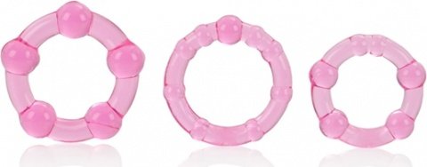   3-   Island Rings - Pink,  2,   3-   Island Rings - Pink