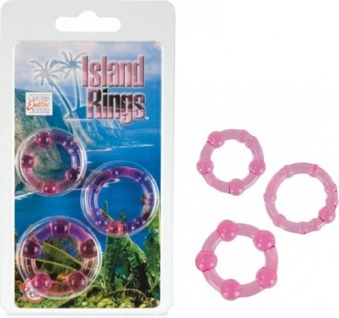  3-   Island Rings - Pink,  4,   3-   Island Rings - Pink
