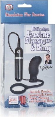   Dr. Joel Kaplan 10-Function Prostate Massager & Ring    ,  4,   Dr. Joel Kaplan 10-Function Prostate Massager & Ring    