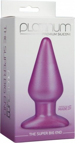   Platinum Premium Silicone - The Super Big End - Purple ,  2,    Platinum Premium Silicone - The Super Big End - Purple 