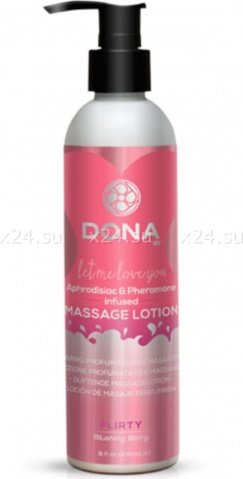     dona massage lotion flirty aroma: blushing berry,     dona massage lotion flirty aroma: blushing berry