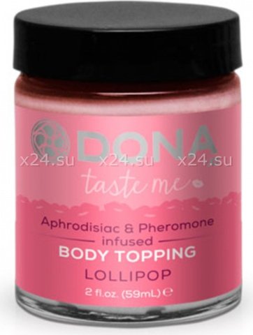        dona body topping lollipop,        dona body topping lollipop