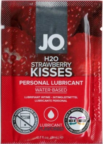      (.) JO H2O Lubricant Strawberry Kiss -,      (.) JO H2O Lubricant Strawberry Kiss -