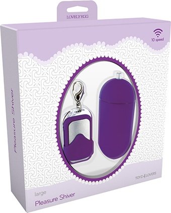  vibrating egg pleasure shiver large purple t4l,  4,  vibrating egg pleasure shiver large purple t4l