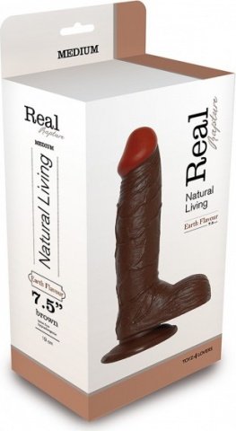  realistic dildo real rapture brown 7.5 t4l 2 21 ,  2,  realistic dildo real rapture brown 7.5 t4l 2 21 