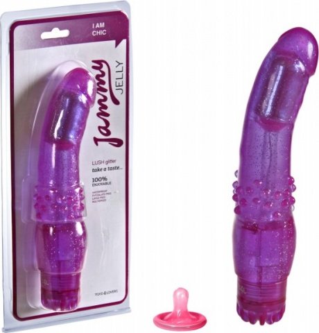  - vibrator jammy jelly lush glitter purple vibrators,  - vibrator jammy jelly lush glitter purple vibrators