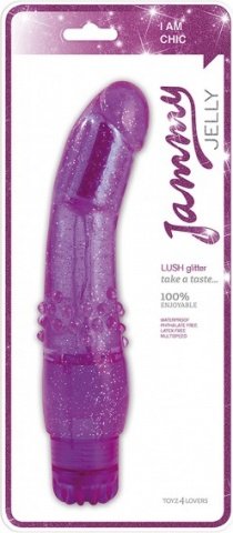  - vibrator jammy jelly lush glitter purple vibrators,  3,  - vibrator jammy jelly lush glitter purple vibrators