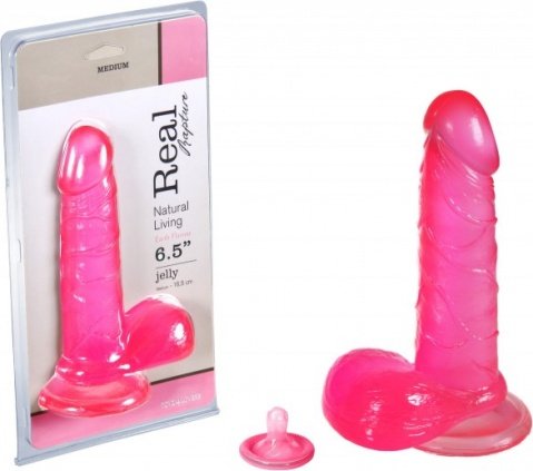  jelly dildo real rapture pink 6,5 t4l 19 ,  2,  jelly dildo real rapture pink 6,5 t4l 19 