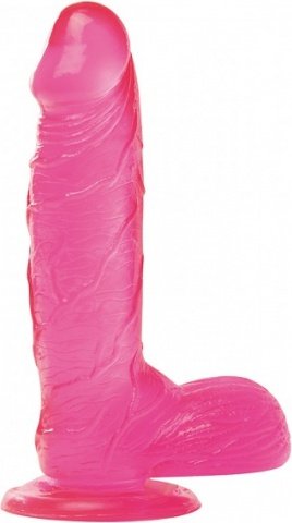  jelly dildo real rapture pink 7.5 t4l 22 ,  jelly dildo real rapture pink 7.5 t4l 22 