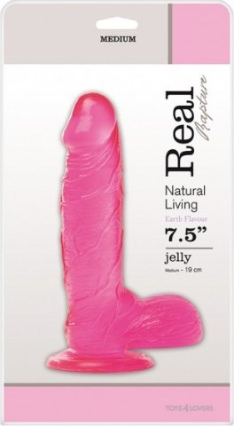  jelly dildo real rapture pink 7.5 t4l 22 ,  3,  jelly dildo real rapture pink 7.5 t4l 22 