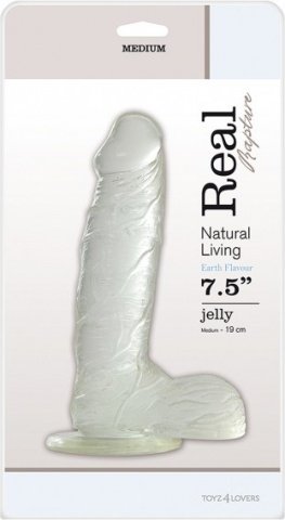  jelly dildo real rapture clear 7.5 t4l 22 ,  3,  jelly dildo real rapture clear 7.5 t4l 22 