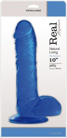 jelly dildo real rapture blue 10 t4l 28 ,  4,  jelly dildo real rapture blue 10 t4l 28 