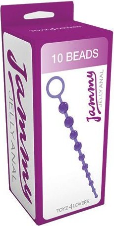   jammy jelly anal 10 beads purple t4l,  2,   jammy jelly anal 10 beads purple t4l
