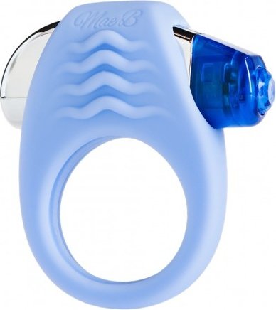     stylish soft touch c-ring blue,     stylish soft touch c-ring blue