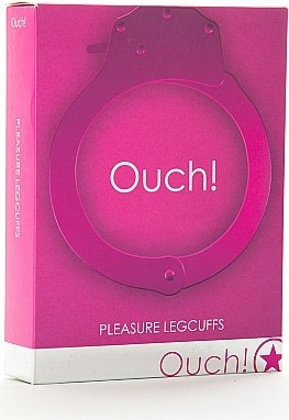  Pleasure Legcuffs Pink SH-OU008PNK,  2,  Pleasure Legcuffs Pink SH-OU008PNK