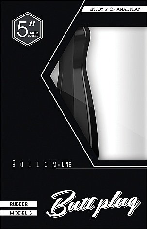   Bottom Line 5 Model 3 rubber Black SH-BTM010BLK,  2,   Bottom Line 5 Model 3 rubber Black SH-BTM010BLK