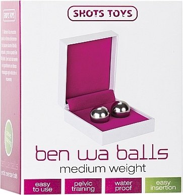   Ben Wa Balls Heavy Weight Silver SH-SHT113,  2,   Ben Wa Balls Heavy Weight Silver SH-SHT113