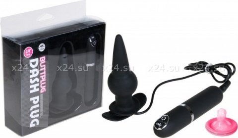   10   8,9  Dash Butt Plug With Mini Controller III,   10   8,9  Dash Butt Plug With Mini Controller III