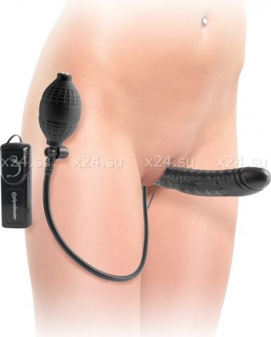        Inflatable Vibrating Strapless Strap-On 16 ,  4,        Inflatable Vibrating Strapless Strap-On 16 