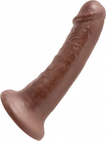 Cock 6 inch brown,  3, Cock 6 inch brown