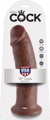 Cock 10 inch brown,  2, Cock 10 inch brown