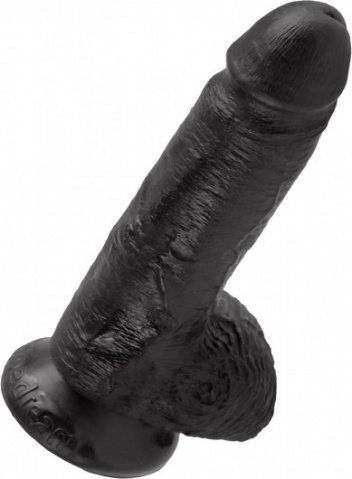    King Cock 7 Cock with Balls - Black 19 ,  4,    King Cock 7 Cock with Balls - Black 19 