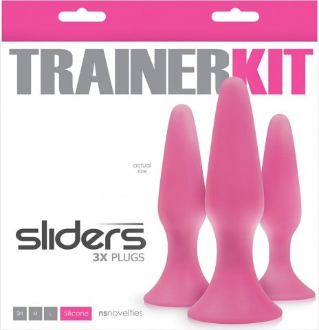 Sliders trainer kit pink,  2, Sliders trainer kit pink