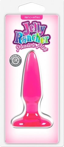  - Jelly Rancher Pleasure Plug - Mini - Pink,  2,  - Jelly Rancher Pleasure Plug - Mini - Pink