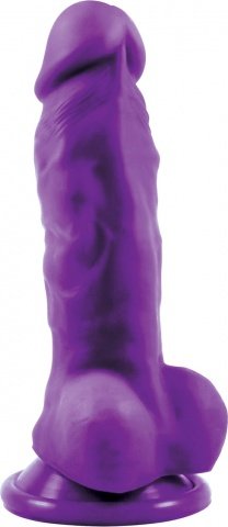 Colours - Pleasures - Thick 5 Dildo - Purple    , Colours - Pleasures - Thick 5 Dildo - Purple    
