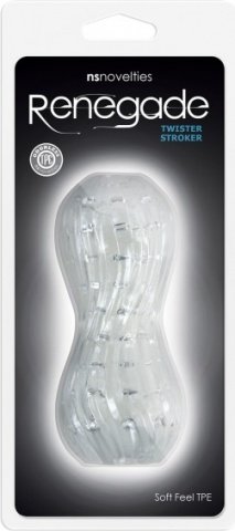 Renegade twisted stroker clear,  2, Renegade twisted stroker clear