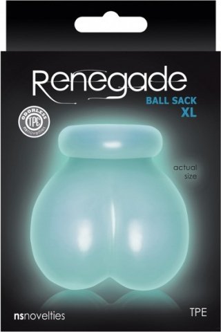       Renegade - Ball Sack XL - Glow,  2,       Renegade - Ball Sack XL - Glow