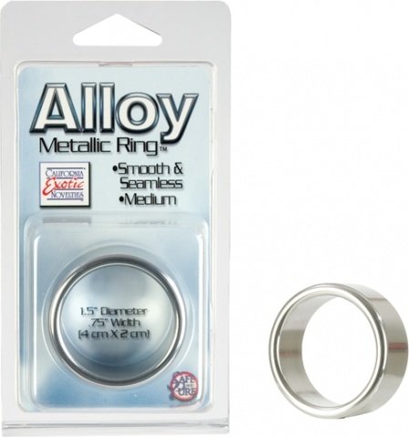 Alloy metallic ring - medium, Alloy metallic ring - medium