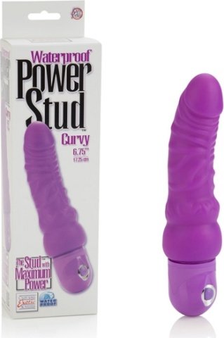 Power stud curvy dong purple,  3, Power stud curvy dong purple