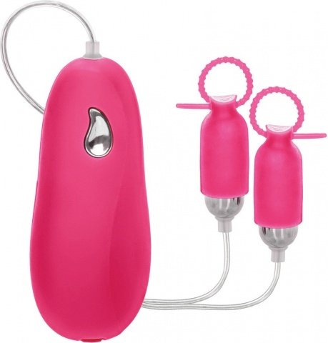 Vibrating nipple pleasurizer pink, Vibrating nipple pleasurizer pink