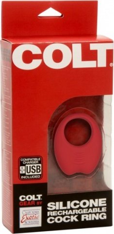 Colt rechargeable cock ring red,  2, Colt rechargeable cock ring red